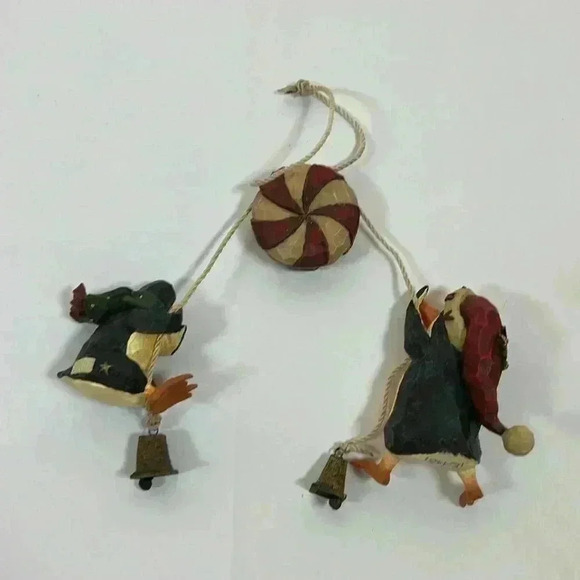 Vintage Boyds Collection Carvers Choice Arlene & Arluk Pulling Together Ornament - Picture 5 of 7